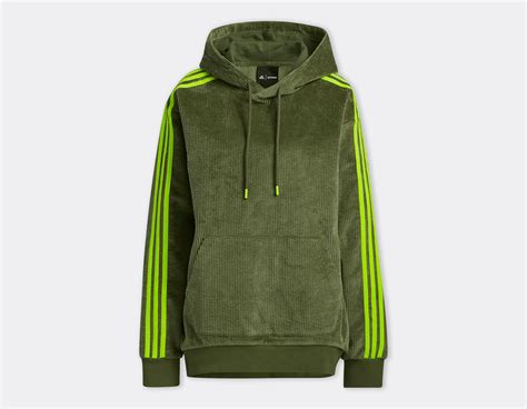 adidas corduroy hoodie.